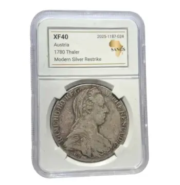 1780 Maria Theresa Thaler Silver Coin Restrike | SANGS XF40