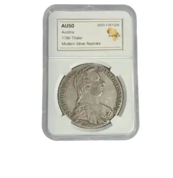 AU50 1780 Maria Theresa Thaler – Modern Silver Restrike Coin