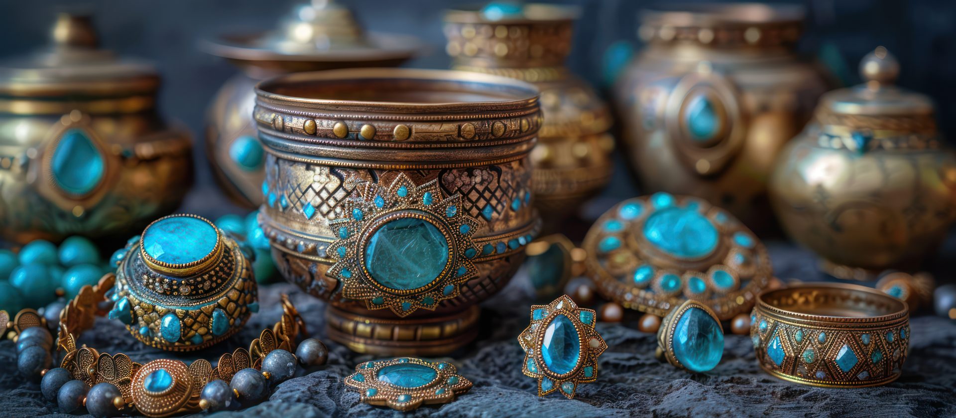Gold and silver antiques